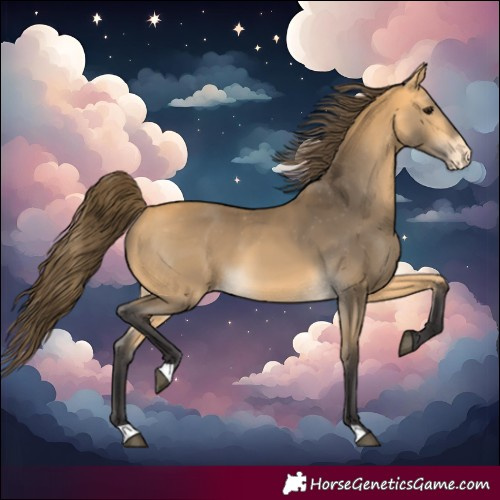 Horse Color:Buckskin Varnish 