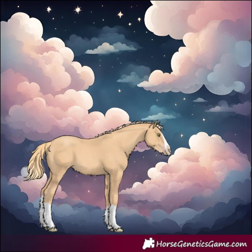 Horse Color:Gold Champagne Splash 