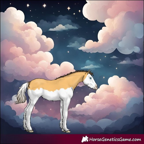 Horse Color:Amber Cream Champagne Splash