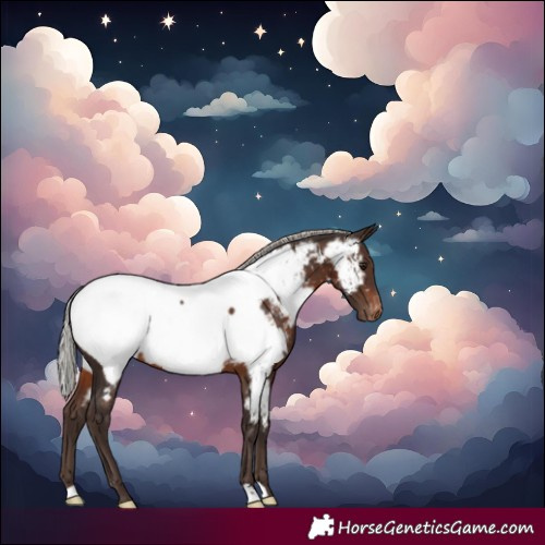 Horse Color:Silver Brown Near Fewspot