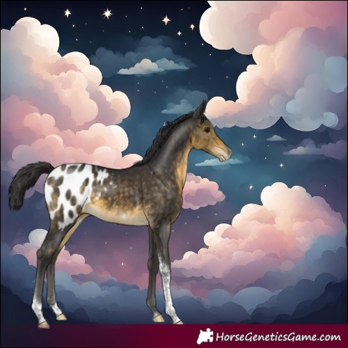 Horse Color:Buckskin Tobiano Blanket Rabicano 