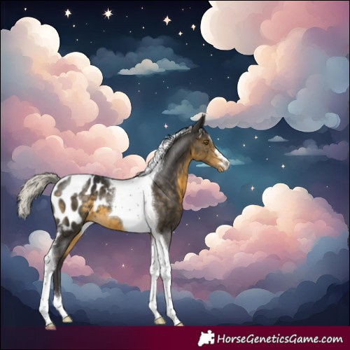 Horse Color:Silver Buckskin Tobiano Blanket