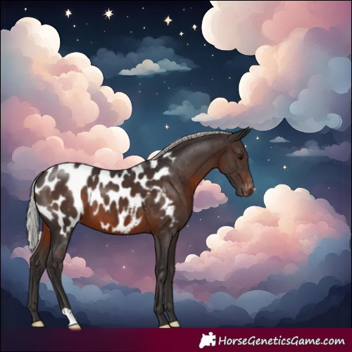 Horse Color:Silver Brown Blanket 