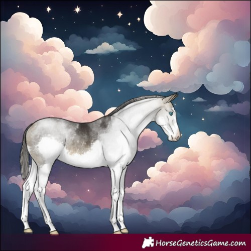 Horse Color:Buckskin Splash Rabicano 