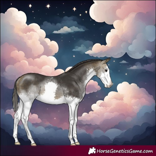 Horse Color:Buckskin Splash Rabicano 