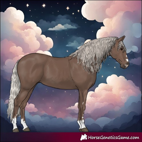 Horse Color:Silver Black