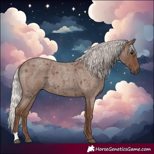 Horse Color:Silver Blue Roan