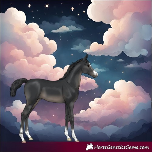 Horse Color:Black 