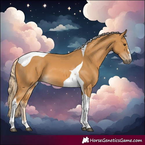 Horse Color:Palomino Tobiano