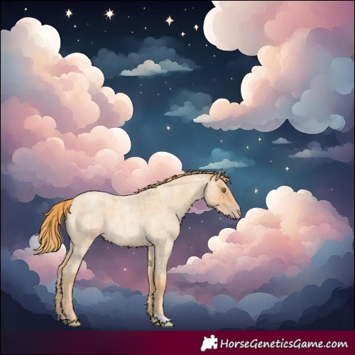 Horse Color:Gold Champagne Roan 