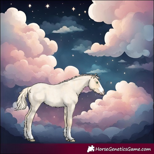Horse Color:Gold Cream Champagne Roan 