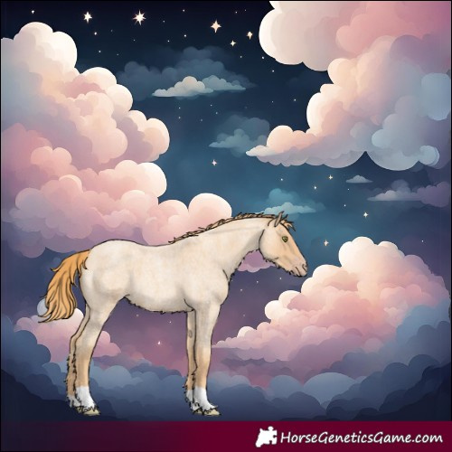 Horse Color:Gold Champagne Roan