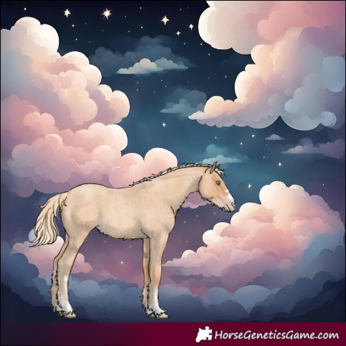 Horse Color:Gold Champagne Roan