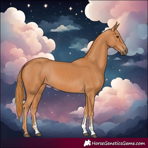 Horse Color:Chestnut Sabino 