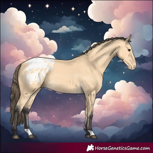 Horse Color:Buckskin Blanket 