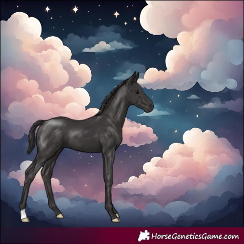 Horse Color:Smoky Black