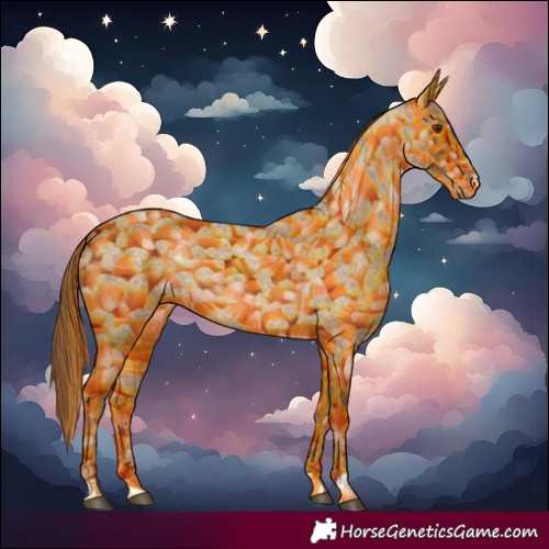 Horse Color:Red Roan Varnish