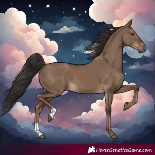 Horse Color:Liver Red Dun 
