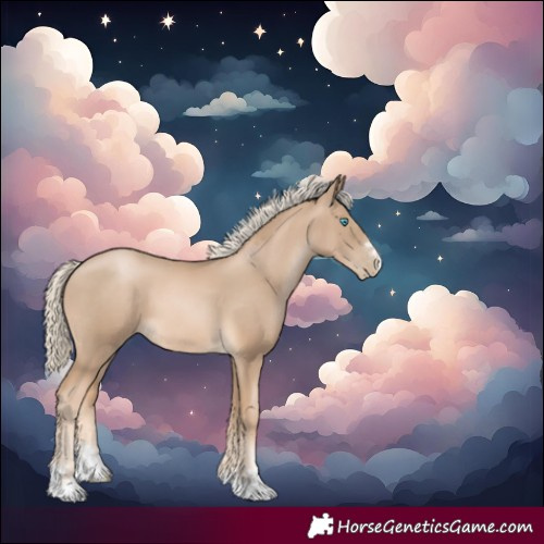 Horse Color:Chocolate Palomino Pearl 