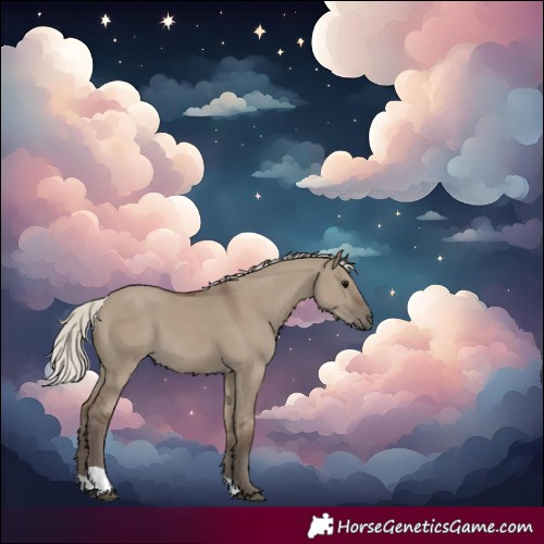 Horse Color:Silver Grullo 