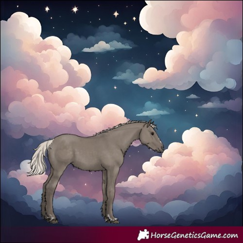 Horse Color:Silver Grullo
