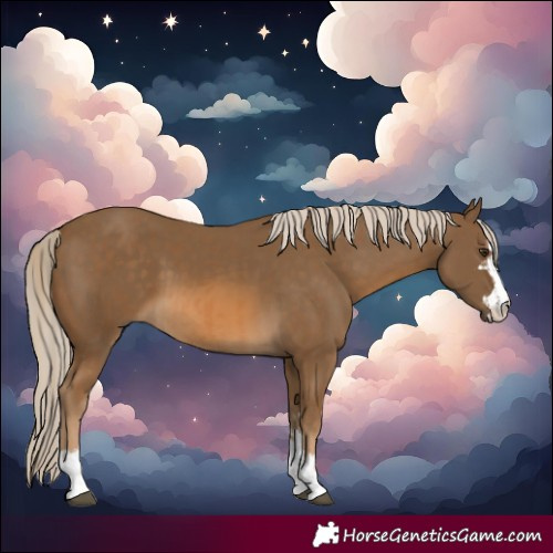 Horse Color:Chocolate Palomino and Chocolate Palomino