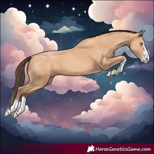 Horse Color:Amber Champagne Splash