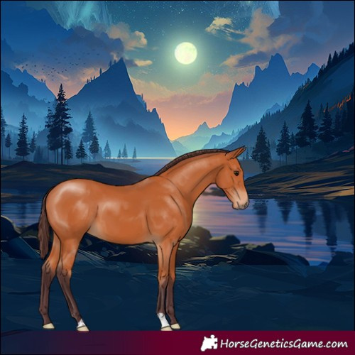Horse Color:Chocolate Bay 