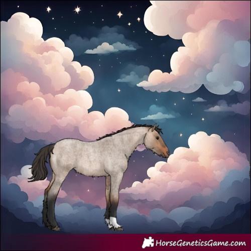 Horse Color:Bay Roan Dun