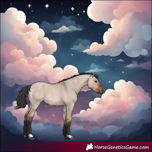 Horse Color:Bay Roan Dun