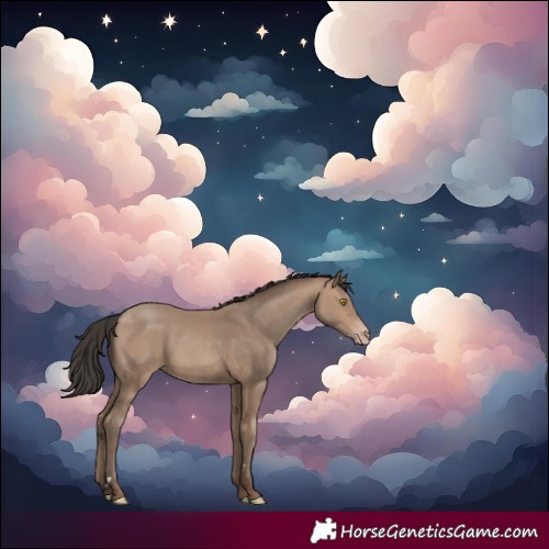 Horse Color:Sable Champagne Rabicano