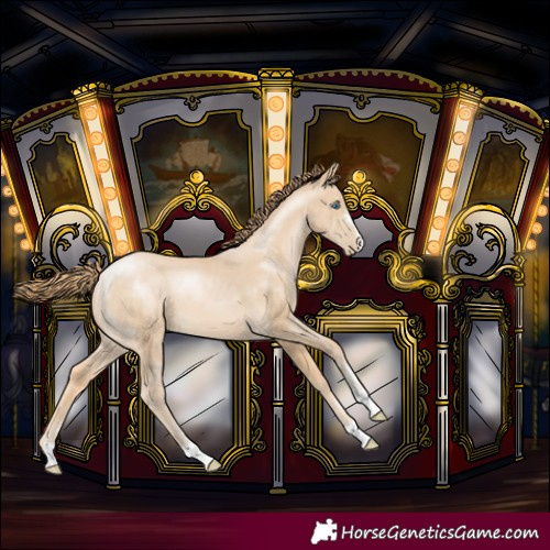 Horse Color:Buckskin Pearl 