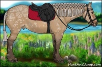 Horse Color:Silver Bay Ice Roan Dun 