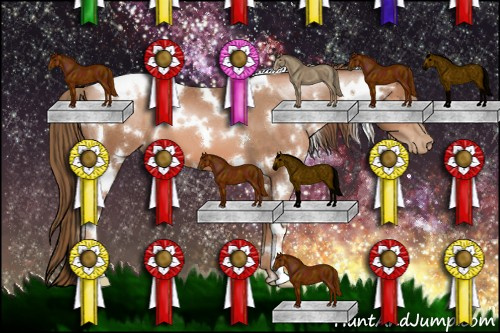 Horse Color:White Spotted Liver Chestnut Pearl 