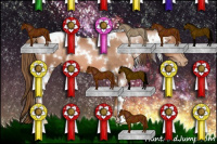 Horse Color:White Spotted Liver Chestnut Pearl