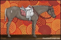 Horse Color:Silver Smoky Black 