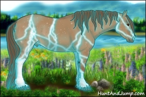 Horse Color:Thunderstruck Red Dun 