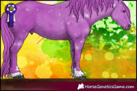 Horse Color:Watercolor Liver Chestnut 