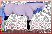 Horse Color:Watercolor Bay Dun Splash