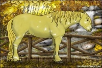 Horse Color:Watercolor White Spotted Chestnut 