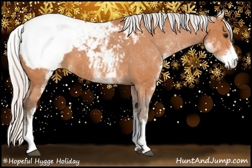 Horse Color:White Spotted Silver Bay Appaloosa 