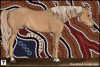 Horse Color:Palomino Rabicano
