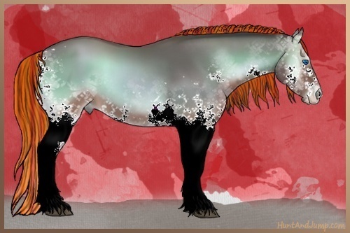 Horse Color:Painted Brown Onyx Splash