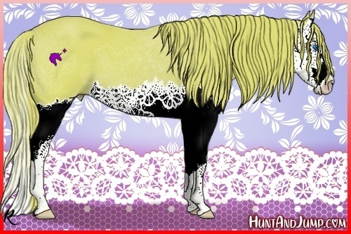 Horse Color:Watercolor Chestnut Splash 