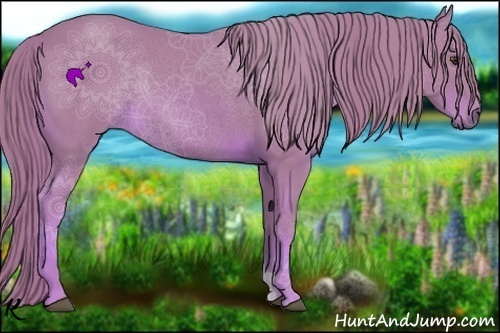 Horse Color:Watercolor Chestnut 