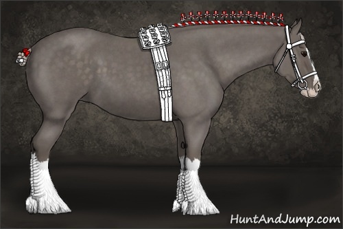 Horse Color:Silver Blue Roan Splash 