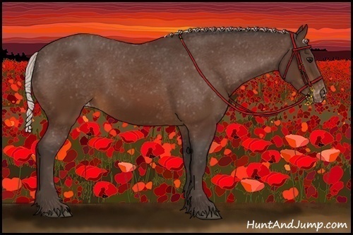 Horse Color:Silver Brown Varnish 
