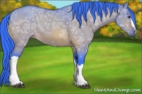 Horse Color:Watercolor Bay Ice Dun 