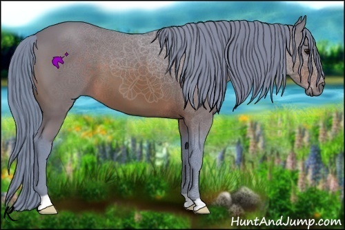 Horse Color:Watercolor Brown 