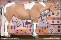 Horse Color:Silver Sable Champagne Tobiano